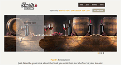Desktop Screenshot of fuadrestaurant.com